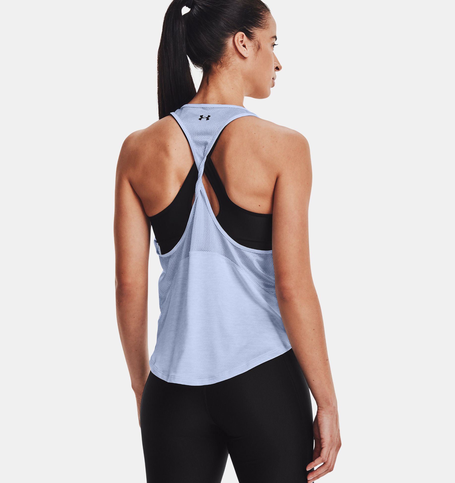Under Armour Damen Essential Banded Tk Graphic Tank